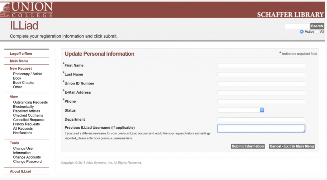 ILLiad Registration