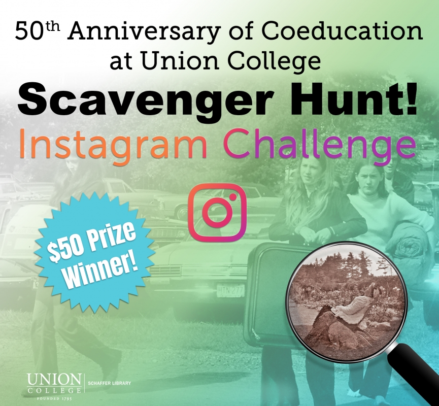 50th Anniversary of Coeducation scavenger hunt