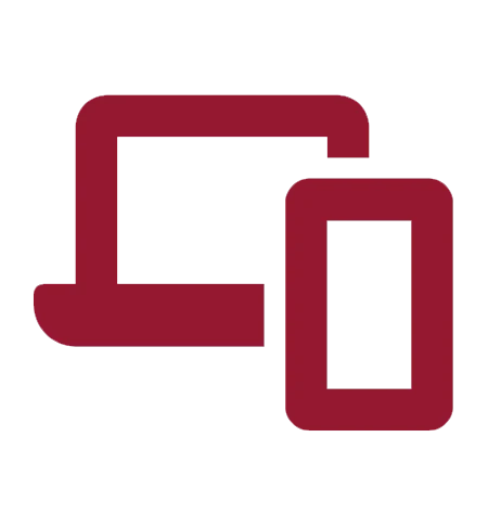 laptop and phone icon
