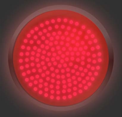 Red traffic light - quiet study
