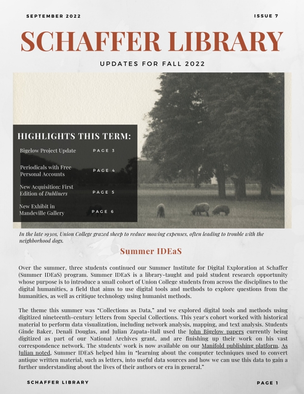 Newsletter Cover