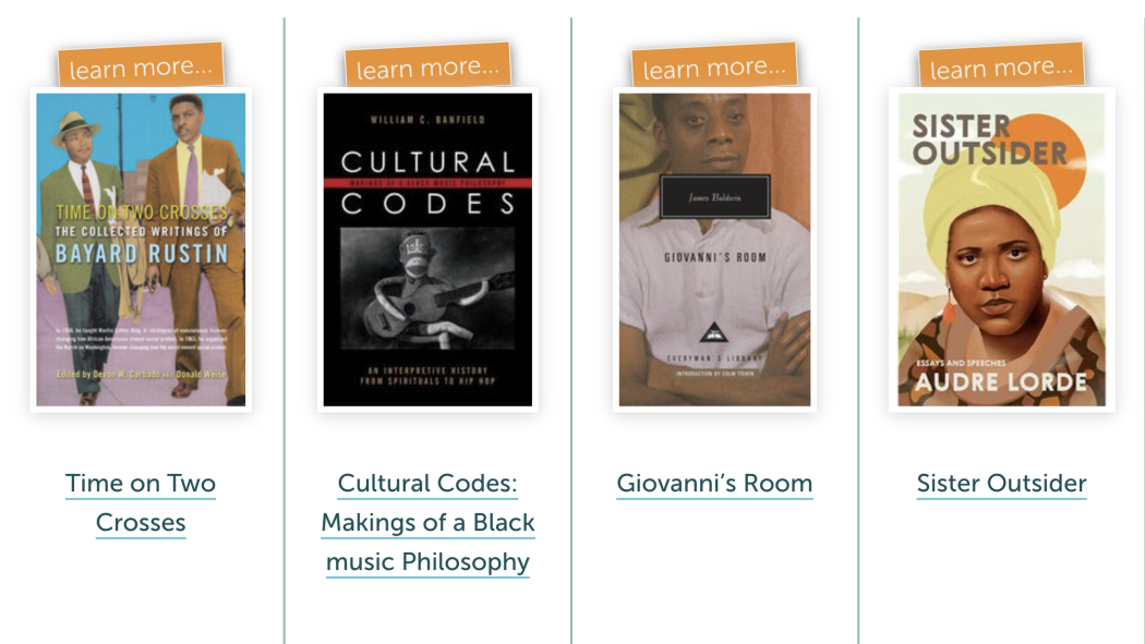 Selected books for Black History Month