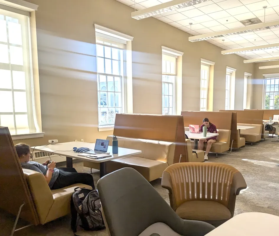 schaffer library booths 1st floor