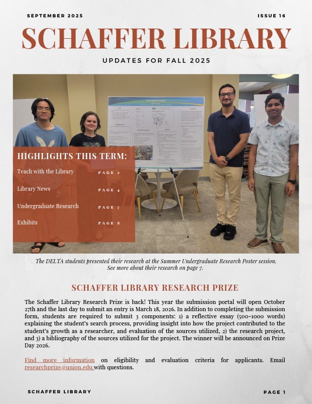 schaffer library issue 16 cover