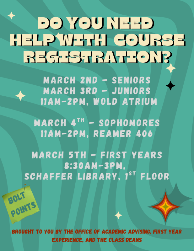 Help with Course Registration