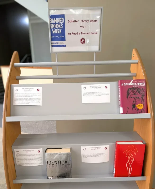 Schaffer Reads display