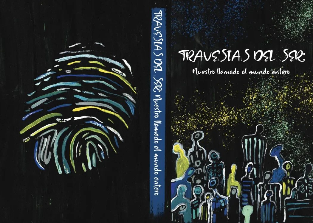 Book cover designed by students of SPN 425
