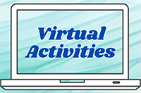 Virtual Activities is written in the middle of an image of a computer.