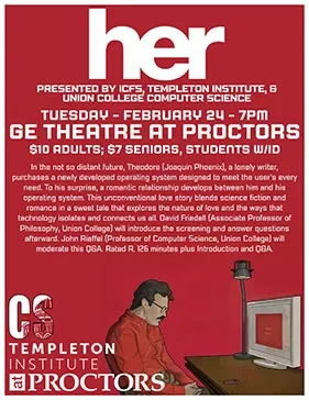 "Her" Film Viewing Flyer