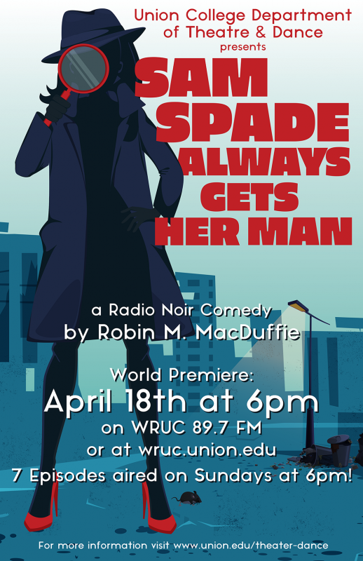 Sam Spade Always Gets Her Man - Poster