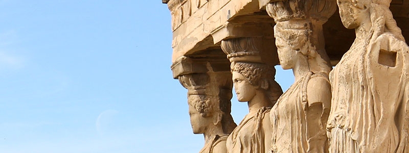 The Erechtheion in Greece