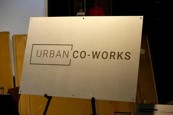 Urban Co-Works sign