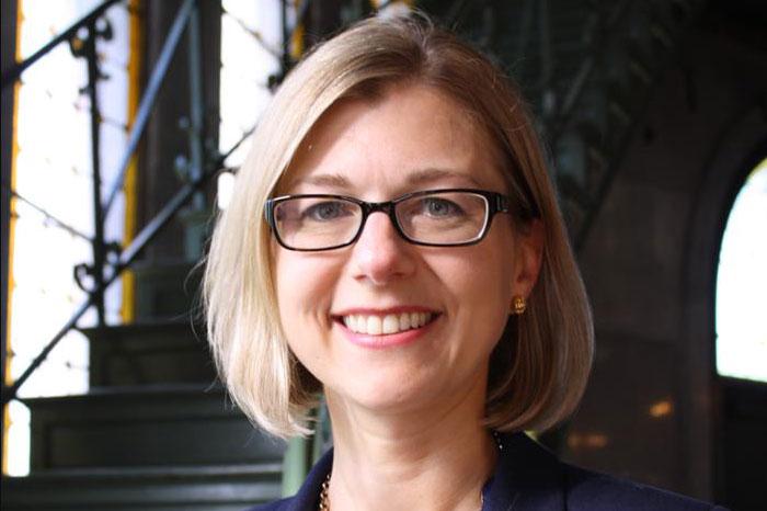 Kate Stefanik Barry ’01, president of the Alumni Council