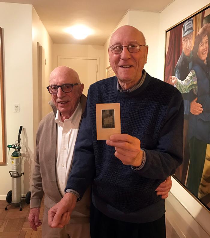 In March, Rosen and Sommers met for the first time in nearly 70 years at Rosen's apartment in New York City. They will meet again at the football game between Union and St. Lawrence Oct. 7.