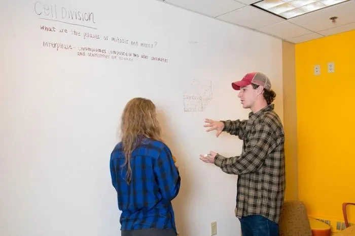 Since opening at the beginning of the academic year, the Idea Lab has attracted dozens of students whjo have collaborated on a diverse mix of projects