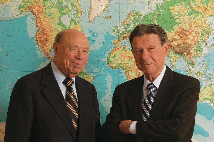Donald S. Feigenbaum ‘46 and Armand V. Feigenbaum ’42, longtime benefactors to Union.