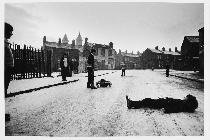 Silver print from Flashpoints: By Gilless Peress produced by Double Elephant Editions, New York, 1997 Union College Permanent Collection