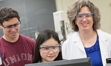 Mary K. Carroll ’86, professor of chemistry,