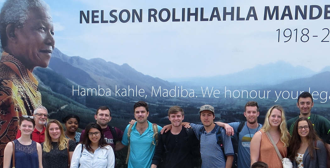 Union students on the South Africa Term Abroad