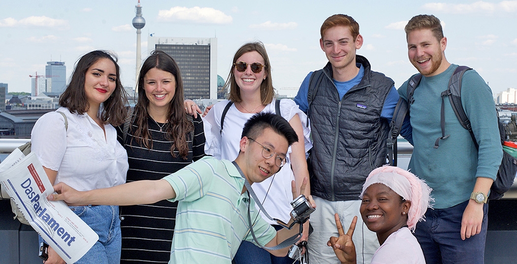 Union students in Berlin