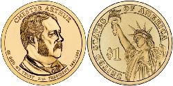 Chester Arthur Coin