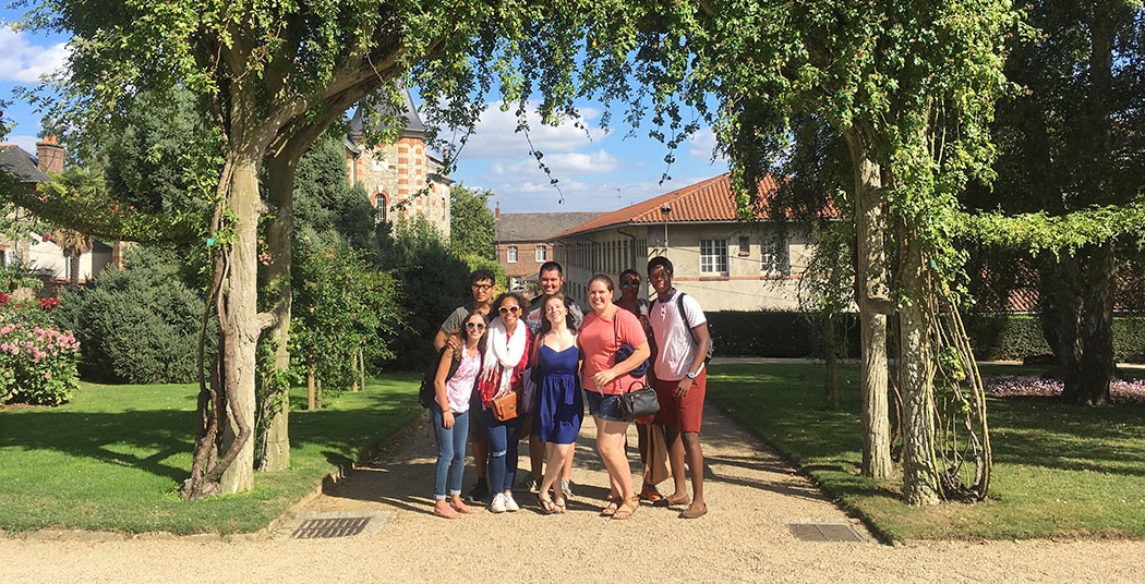 Union students in Rennes, France