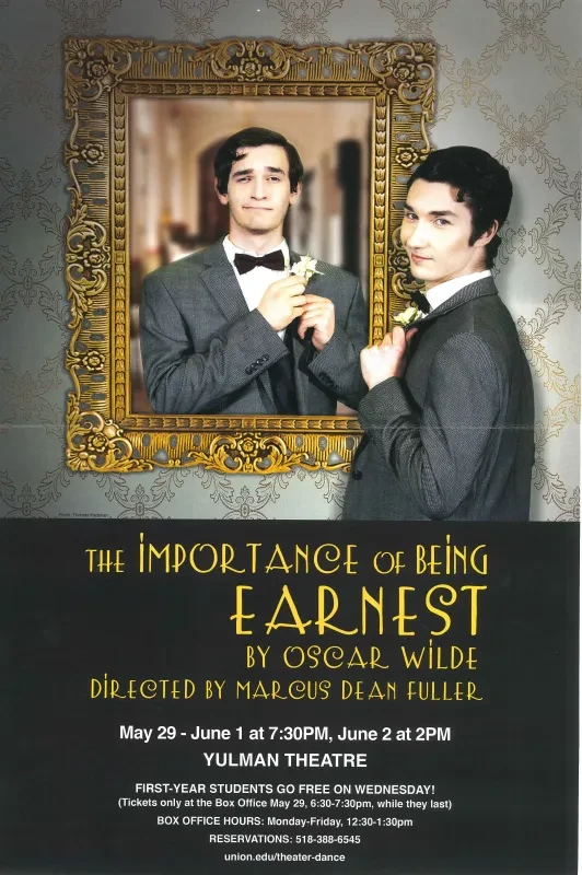 The Importance of Being Earnest Poster