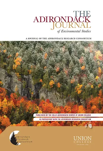 Cover of the Adirondack Journal