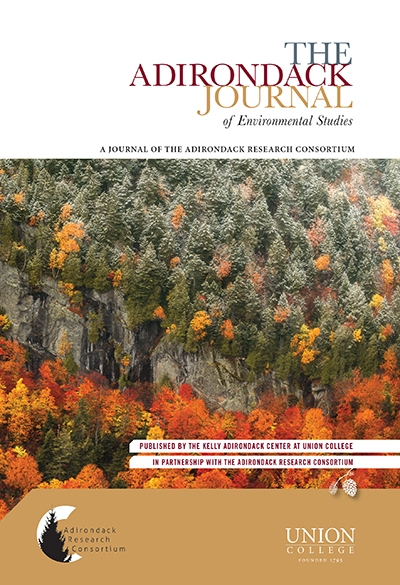 Cover of the Adirondack Journal