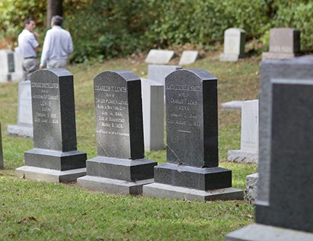 The grave of Charles Lewis