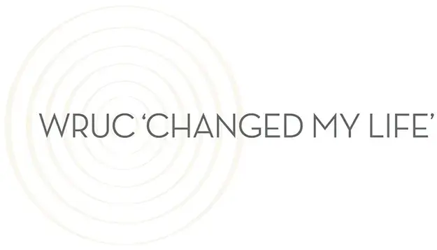 WRUC 'changed by life' logo