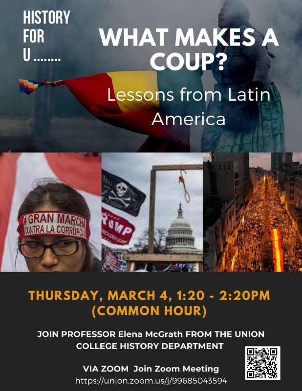 What Makes a Coup flyer