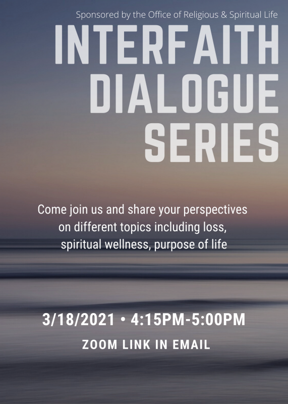 Interfaith Dialogue series