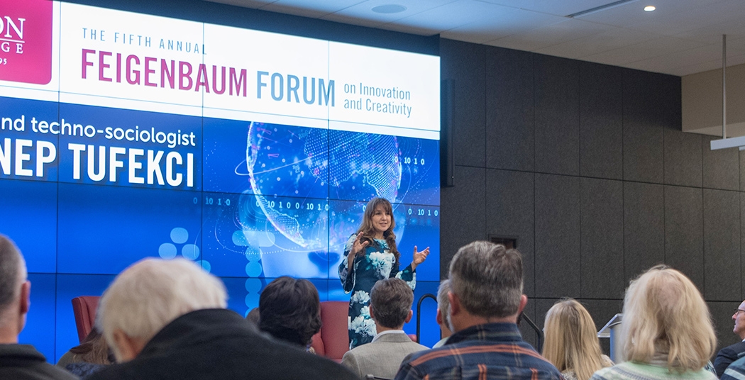 Techno-sociologist Zeynep Tufekci to speaking at the Feigenbaum Forum on Innovation and Creativity