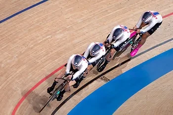 Olympian Emma White '19 and Team USA earn bronze in cycling team pursuit