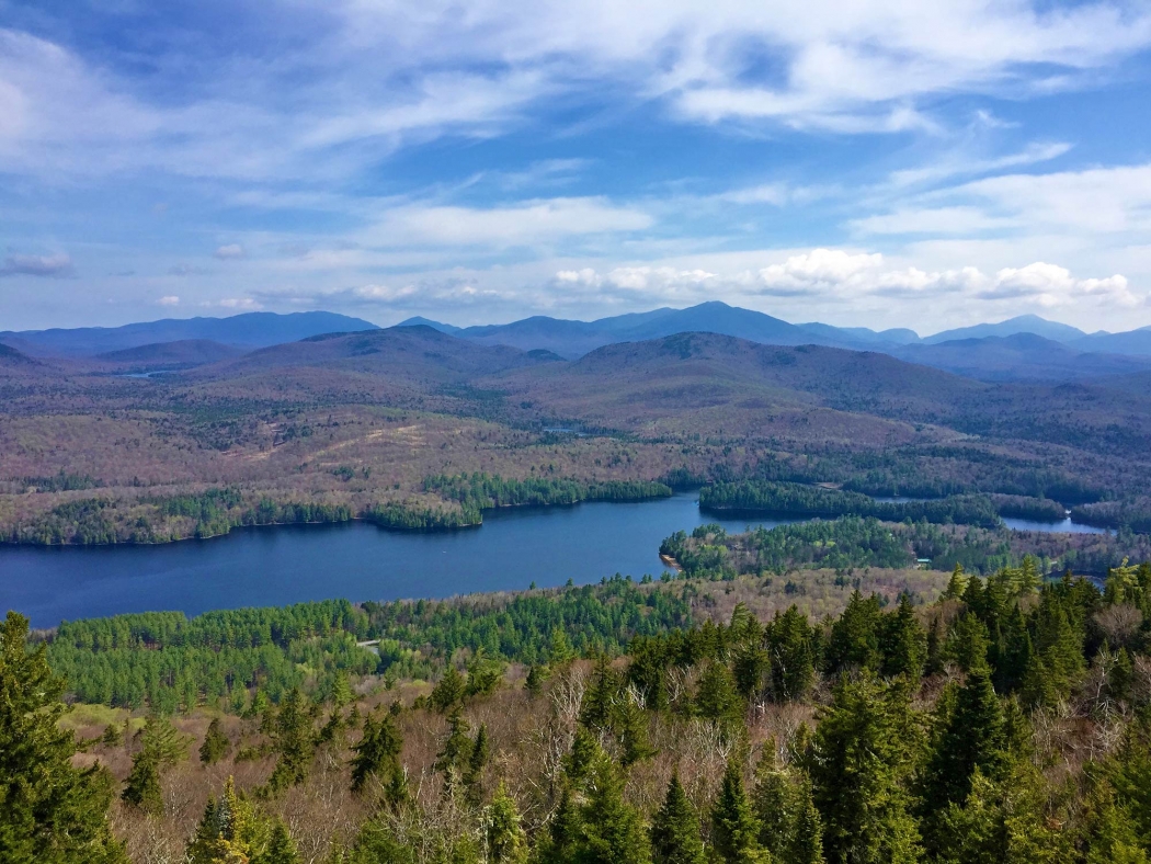 A view of the Adirondack Mountains