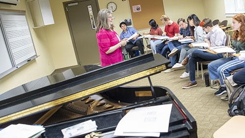 A class on European art music of the nineteenth century