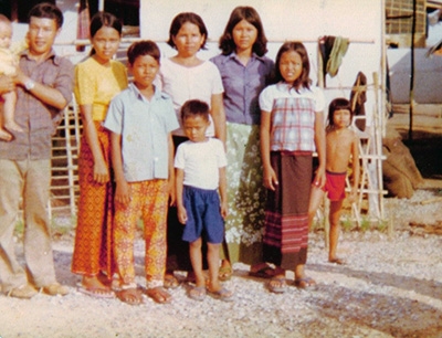 Bunkong Tuon's family