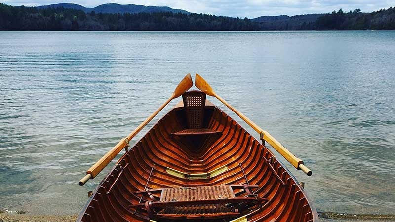 An Adirondack guideboat