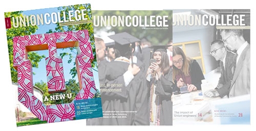 Union College magazine covers