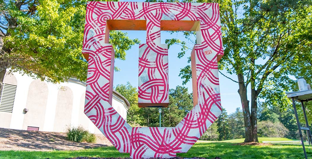 Screen show of cover of the Union College Magazine, Fall 2021