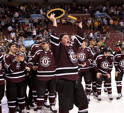 Union hockey player Daniel Carr '14