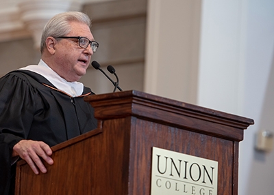 William B. Patrick, author of "Metrofix" at Founders Day