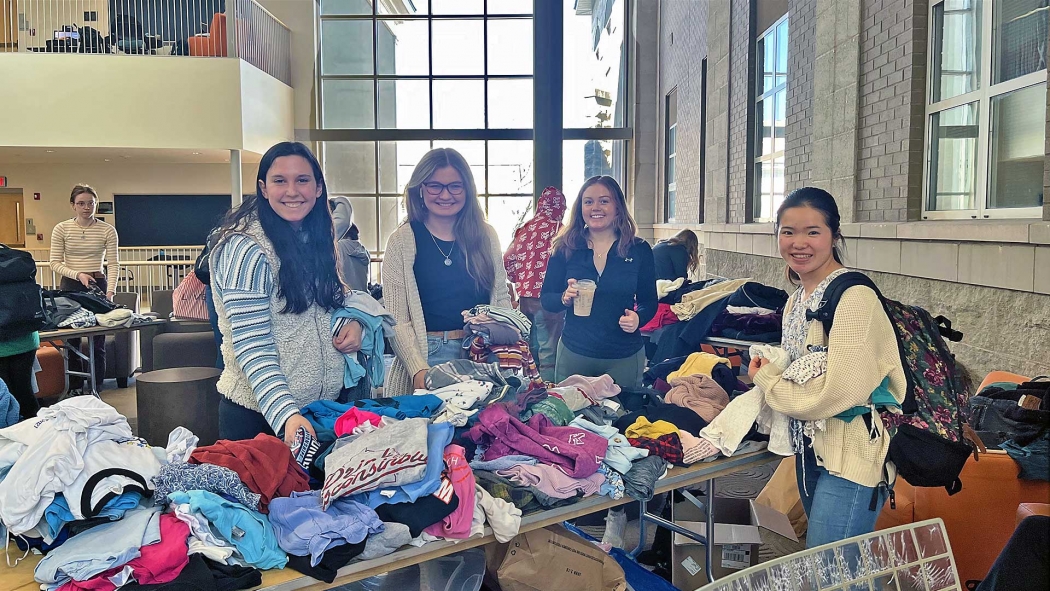Clothes swap at Union College