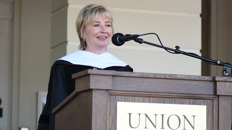 Commencement speaker Kate White '72