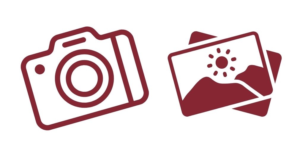 image of a camera and images