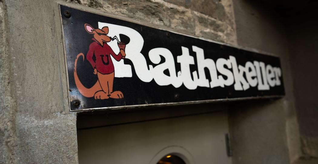 Rathskeller sign