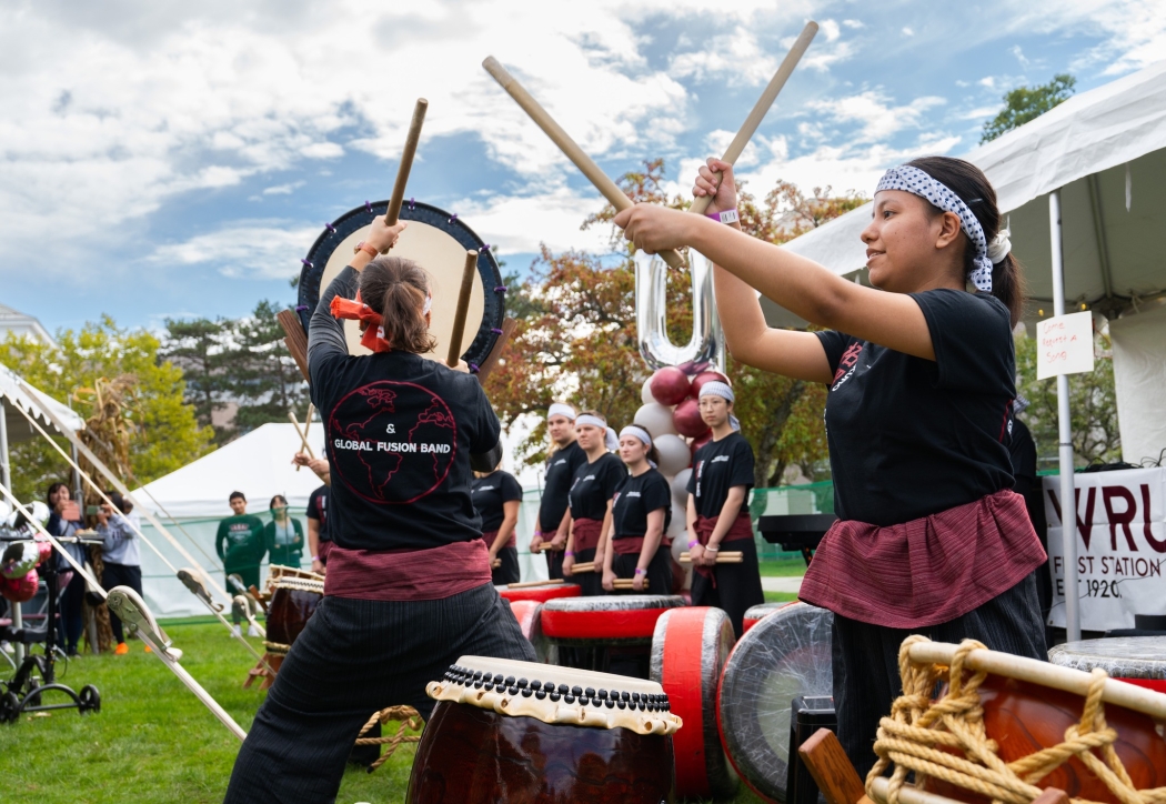 Taiko drumming