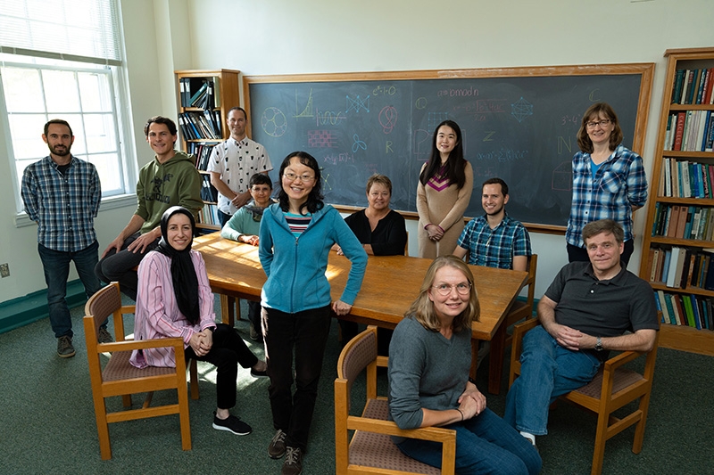 The Mathematics Department faculty