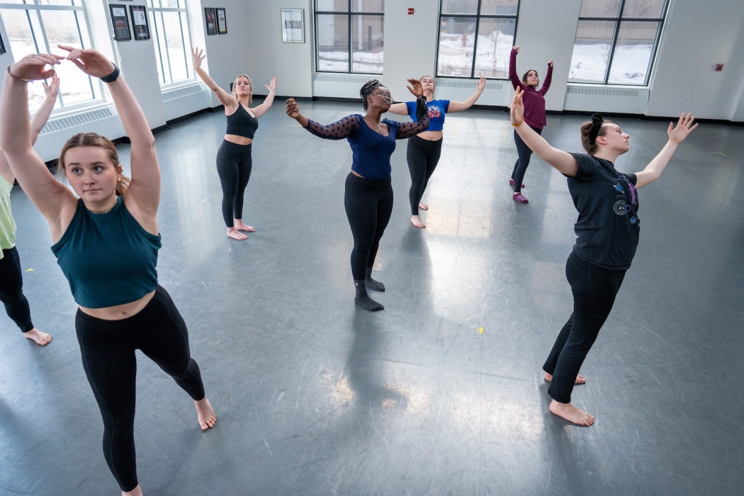Unions tudent dancers
